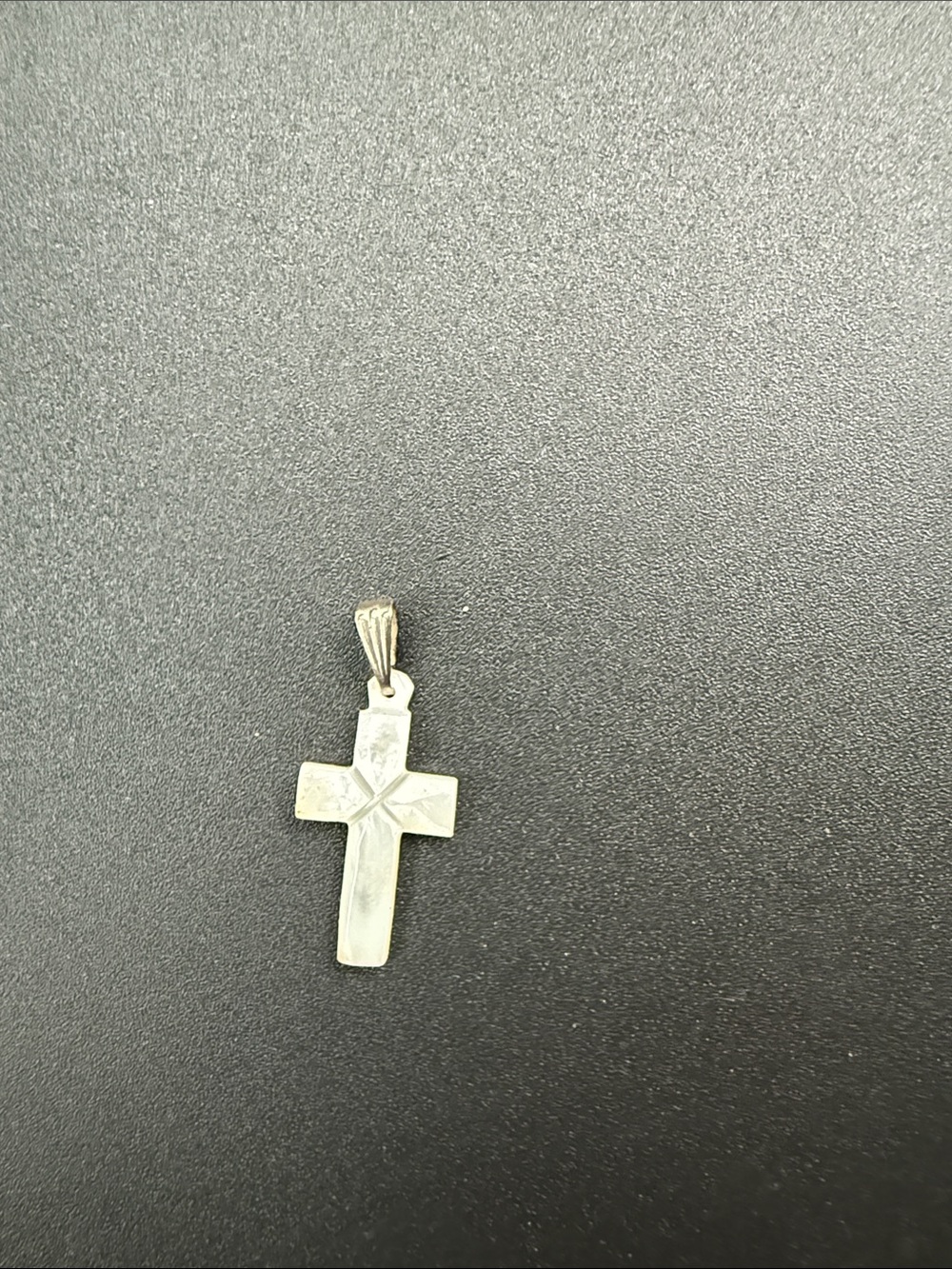 Sterling Silver Cross Pendant - Silver